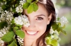 Woman sharing healthy smile
