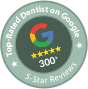 Top Rated Dentist on Google logo