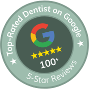 Top Rated Dentist on Google logo