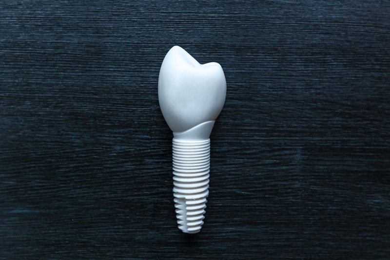 Picture showing what metal-free dental implants look like